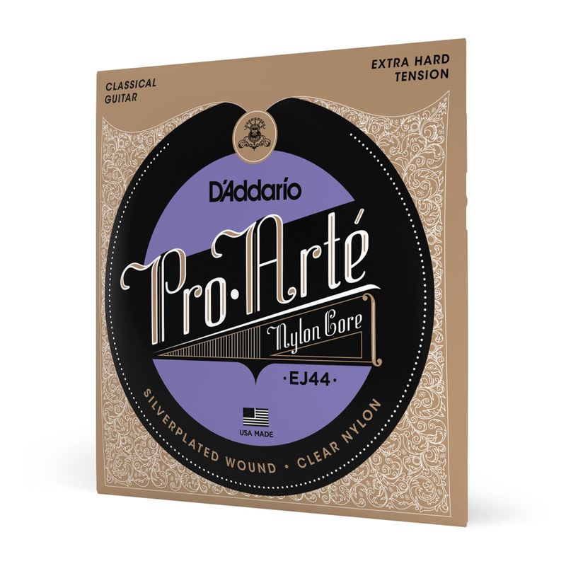 Encordoamento para Violão Nylon EJ44 Silverplated Wound D`ADDARIO